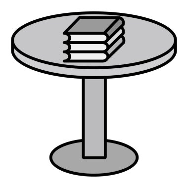 Dairesel Tablo Vektörü Sembol Tasarımı 