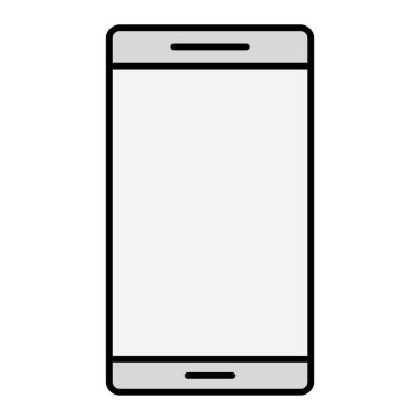 Akıllı telefon aygıtı teknoloji vektör illüstrasyonu