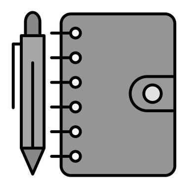 Gündem. Web simgesi basit illüstrasyon 