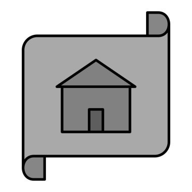 ev simgesi vektör illüstrasyonu