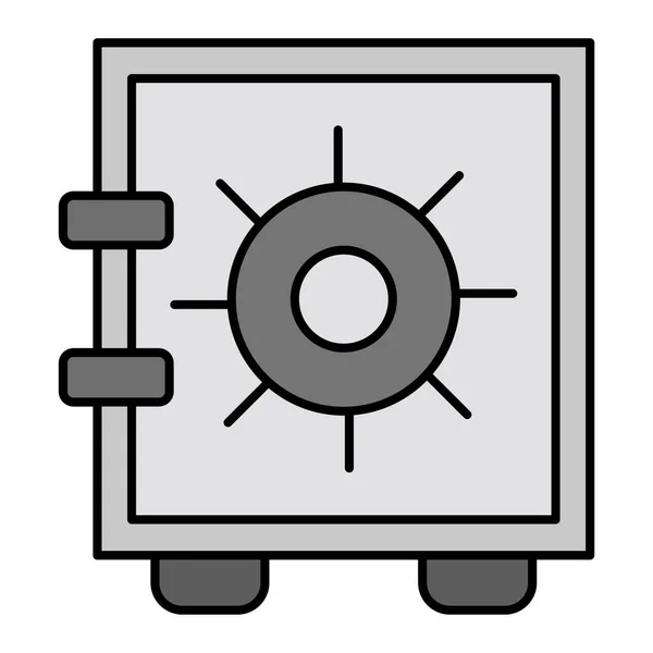 Sicherheitssystem Symbol Vektor Illustration — Stockvektor