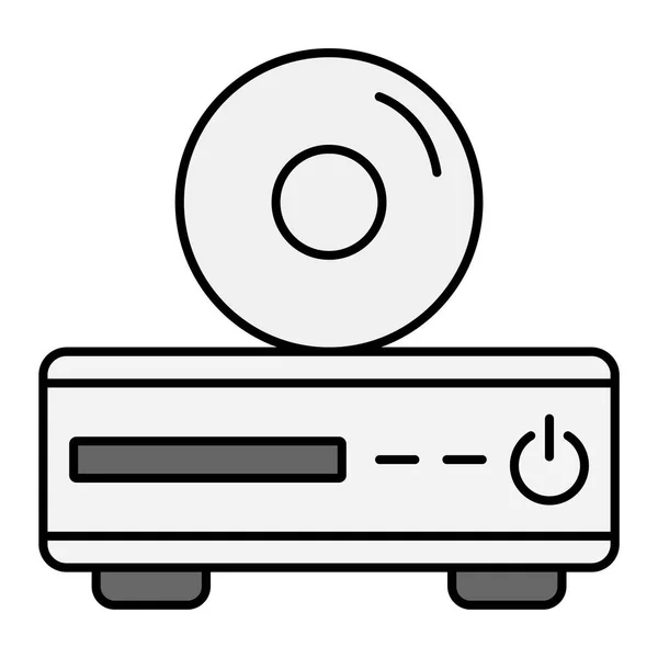 Player Vector Glyph Icon Design — Image vectorielle