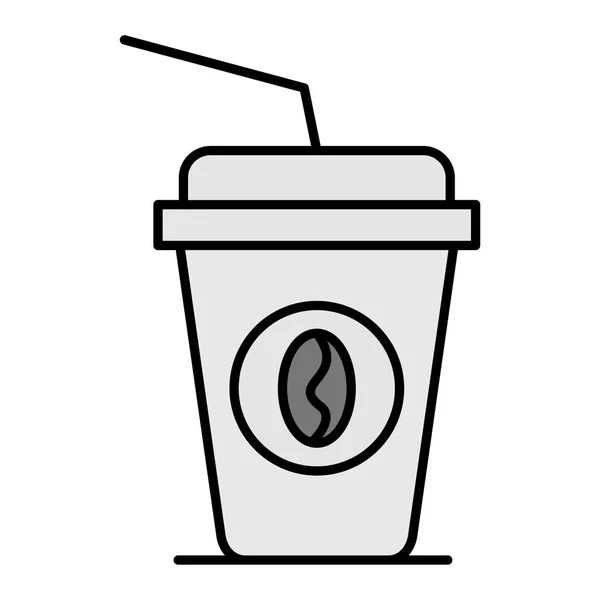 Coffee Vector Glyph Icon Design — Wektor stockowy