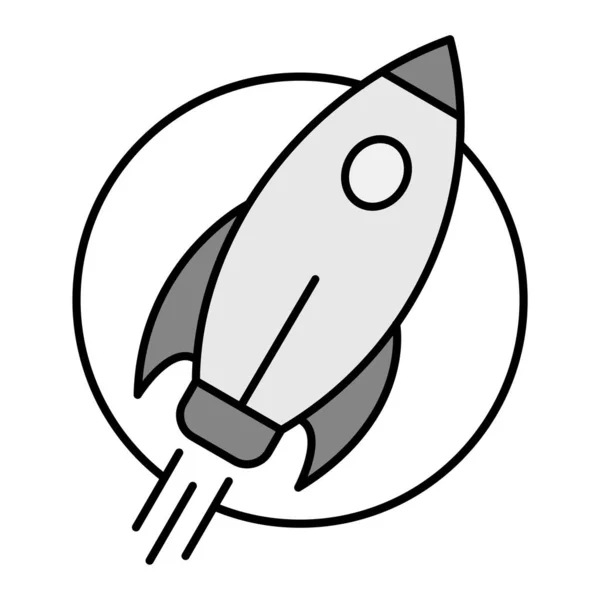 Векторная Иллюстрация Ракеты — стоковый вектор