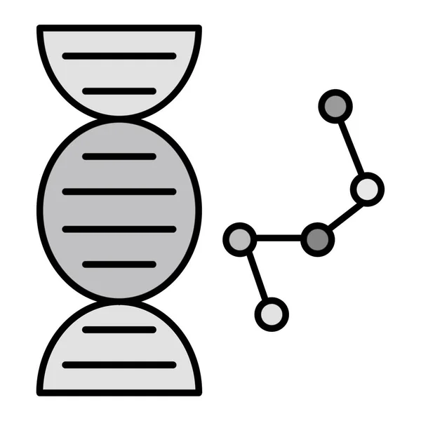 Genetic Engineering Icon Vector Illustration — Stok Vektör