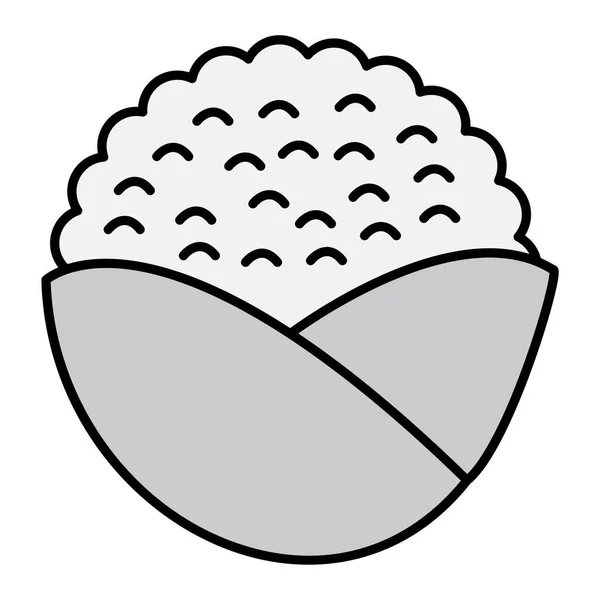 Cauliflower Modern Icon Vector Illustration — 스톡 벡터