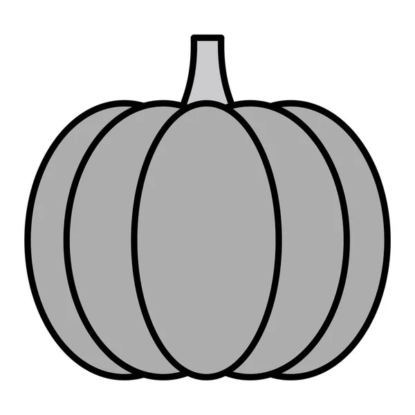 Pumpkin Modern Icon Vector Illustration — Archivo Imágenes Vectoriales