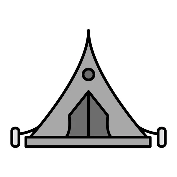 Shelter Modern Icon Vector Illustration — Stockový vektor