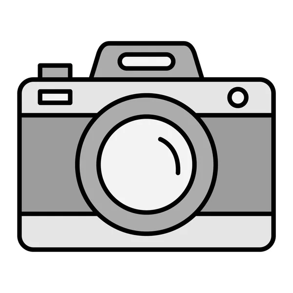 Kamera Symbol Einfache Illustration Von Fotografischen Foto Vektorsymbolen Für Das — Stockvektor