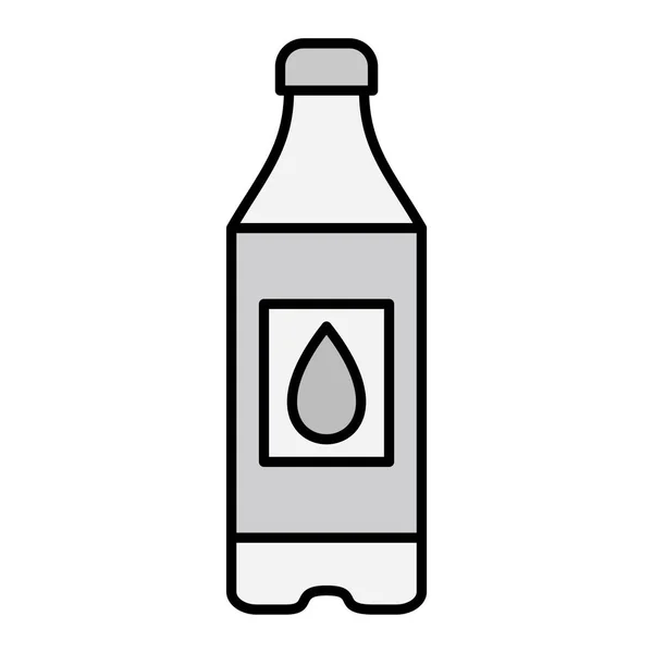 Vectorillustratie Van Het Icoon Van Waterfles — Stockvector