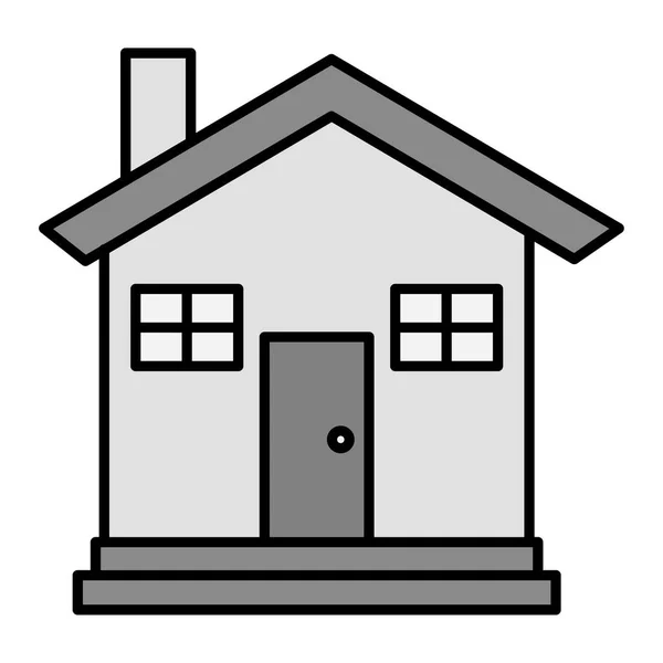 Hus Modern Ikon Vektor Illustration — Stock vektor