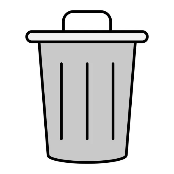 Garbage Modern Icon Vector Illustration — Image vectorielle