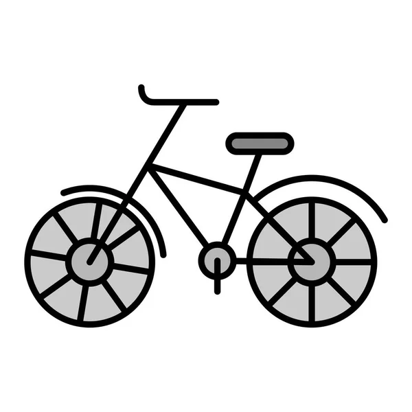 Bicycle Modern Icon Vector Illustration — Stock Vector