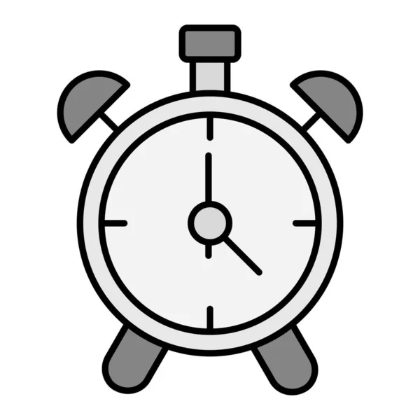 Temps Horloge Icône Vectoriel Illustration Conception Graphique — Image vectorielle