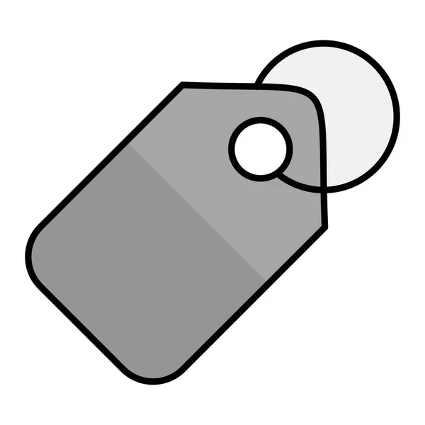 Tag Symbol Einfache Illustration Von Etikettenvektorsymbolen Für Das Web — Stockvektor