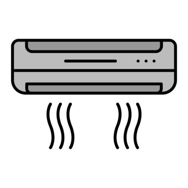 Klima vektörü kabartma simgesi