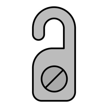 Simge vektör çizim rahatsız etmeyin 