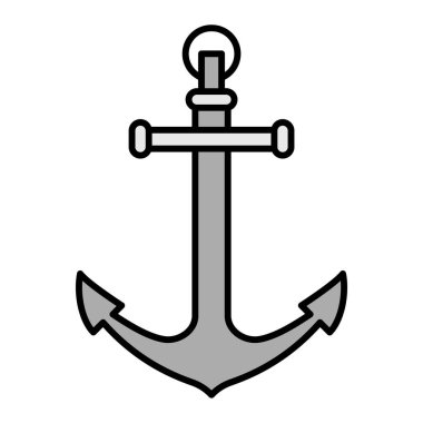 çapa simgesi. vektör illüstrasyonu