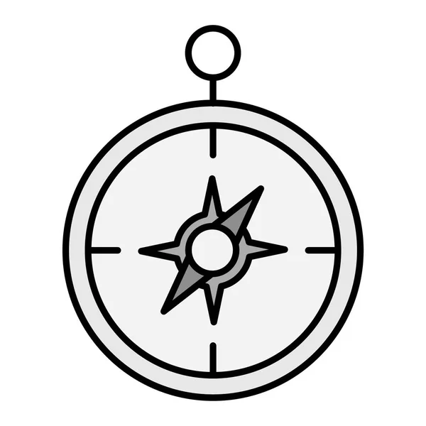Illustration Des Kompass Symbols — Stockvektor