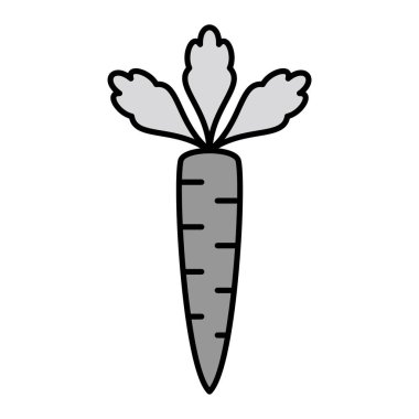 çizgi çizgi film sebze vektör çizimi