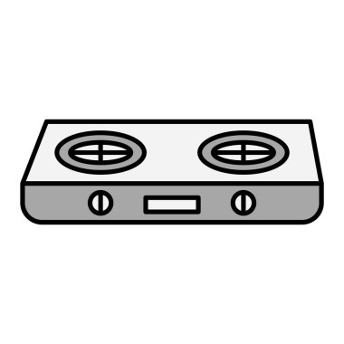 Fırın. Web simgesi basit illüstrasyon