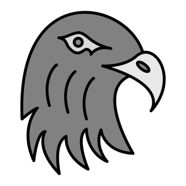 kartal simgesi vektör illüstrasyonu