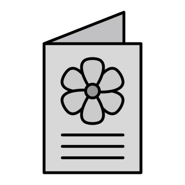 Tebrik kartının vektör illüstrasyonu 