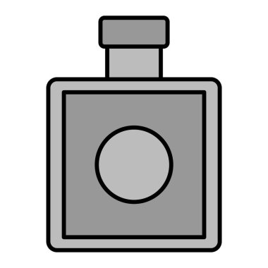 Parfüm. Web simgesi basit illüstrasyon