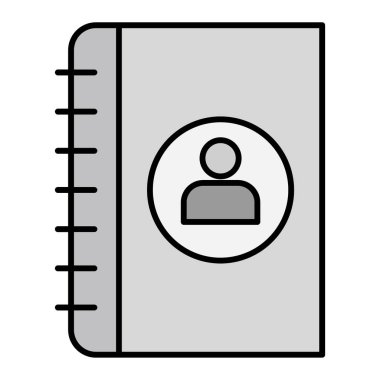 Kişi simge vektör illüstrasyonuName