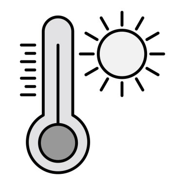 hava simgesi vektör illüstrasyonu