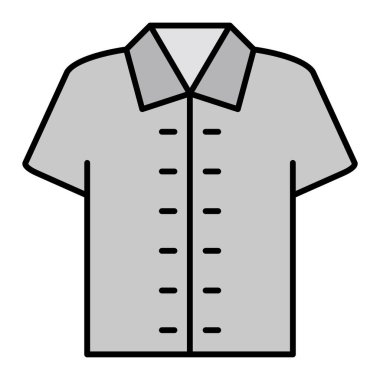 Kumaş. Web simgesi basit illüstrasyon