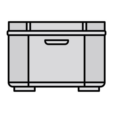 Dondurucu. Web simgesi basit tasarım 