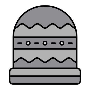 Kış Şapkası 'nın vektör çizimi 