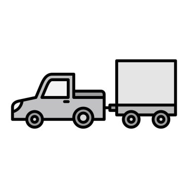 kamyon simgesi çizimi