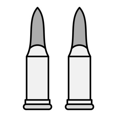 Moda biçimi izole edilmiş arkaplanda kurşun simgesi 