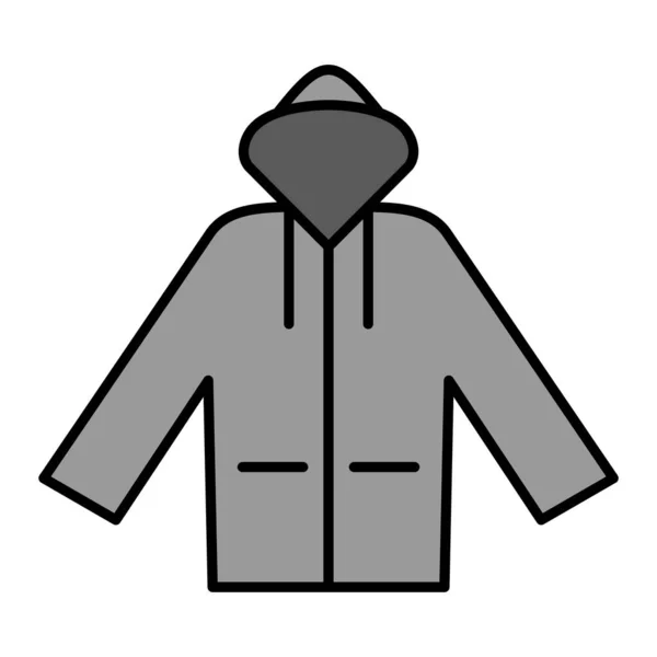 ジャケットだ Webアイコンシンプルなイラスト — ストックベクタ