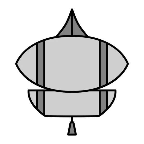 Cerf Volant Icône Web Illustration Simple — Image vectorielle