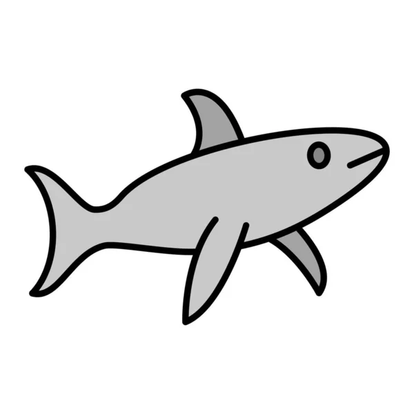 Ilustracja Wektora Rekina — Wektor stockowy
