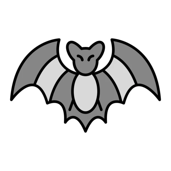 Flying Bat Vector Illustration Design — стоковый вектор