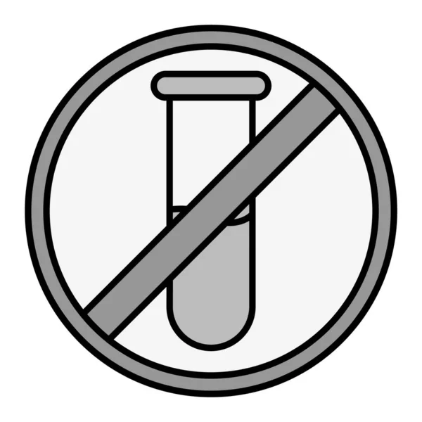 Vector Illustration Chemical Icon — Stockvektor