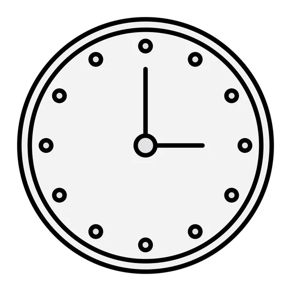 Піктограма Clock Vector Illustration — стоковий вектор