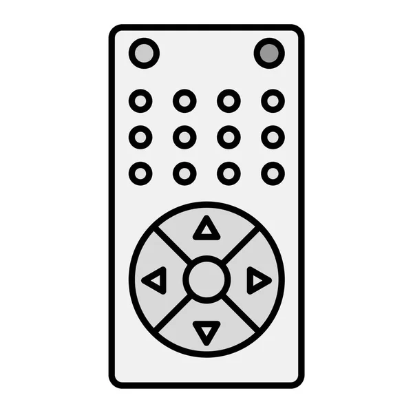 Fernbedienung Umriss Illustration Von Steuerknüppel Vektorsymbolen Für Das Web — Stockvektor