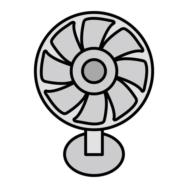 Fan Icon Ilustrație Simplă Simbolului Vectorial Flori Pentru Web — Vector de stoc