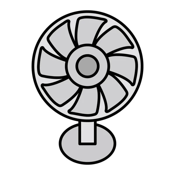 Fan Icon Simple Illustration Flower Vector Symbol Web — стоковый вектор