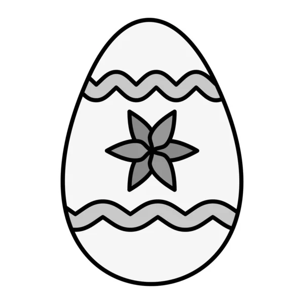Easter Egg Bow Ribbon Vector Illustration — стоковый вектор