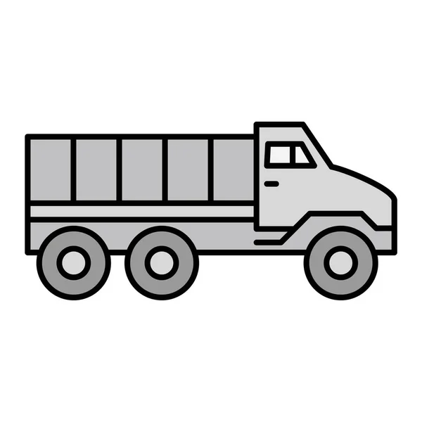 Lkw Web Symbol Einfache Illustration — Stockvektor