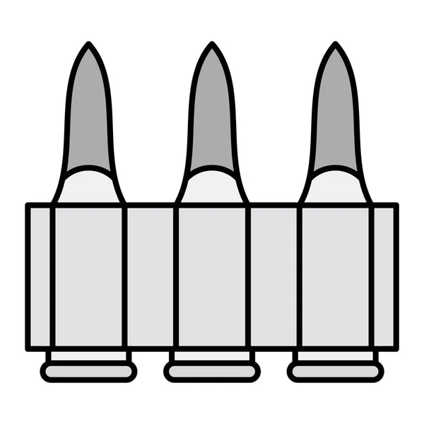 Ammunition Icon Vector Illustration — Stock Vector