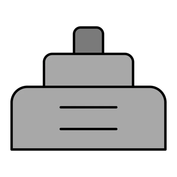 Mines Web Icon Simple Illustration — ストックベクタ