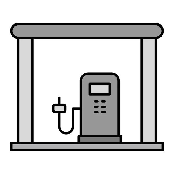 Electric Pole Icon Vector Illustration — Vettoriale Stock