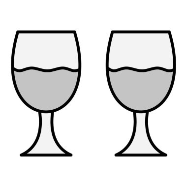 Modern simge vektör illüstrasyonunu içer